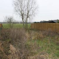 Avant aménagement d'un jardin 200m² à Dottignies 