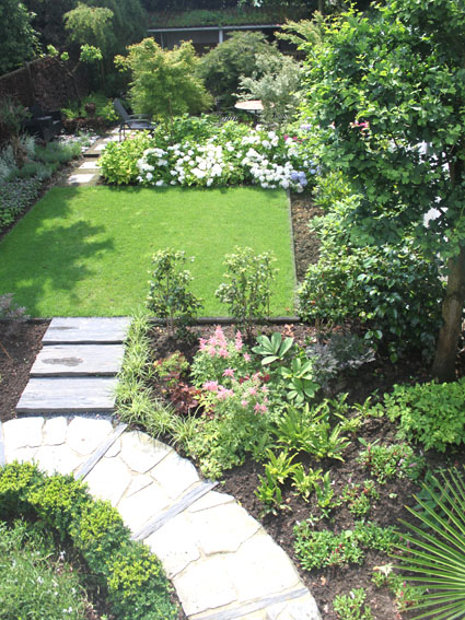petit jardin citadin 200m² après 
