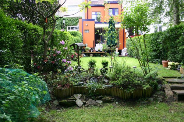 Avant jardin de ville à Bruxelles  180m²
