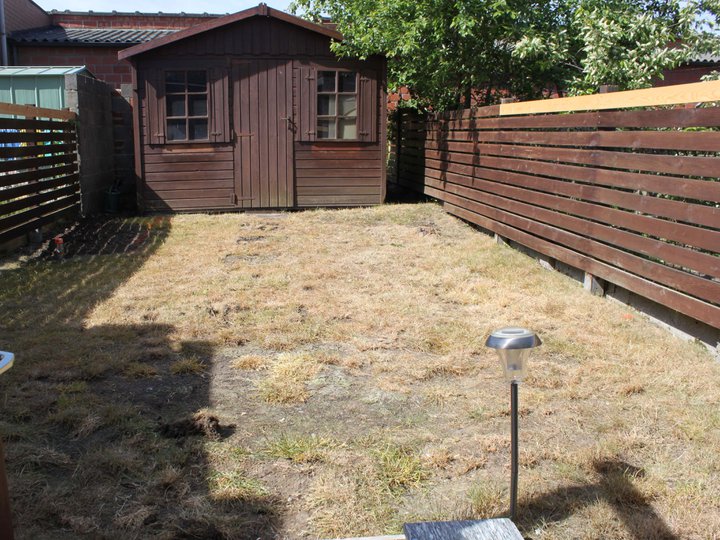 Avant  petit jardin de ville   40m² à  Mouscron 